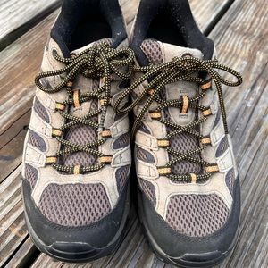 Men Merrell hiking shoes.